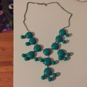 Green bubble necklace